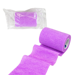 dynarex sensi wrap self adherent bandage rolls not made with natural rubber latex