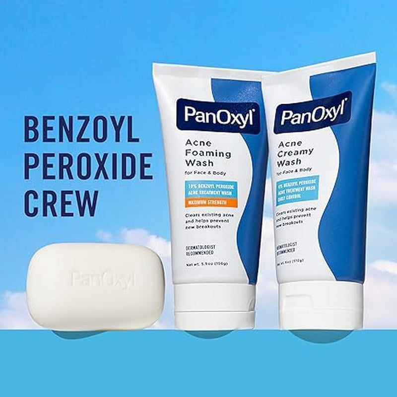 panoxyl acne creamy wash 6 oz panoxyl acne treatment mk1147715ea