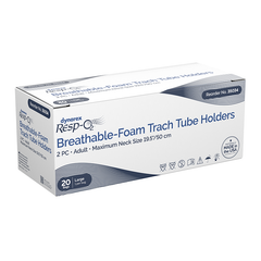 breathable foam trach tube holder 1 piece