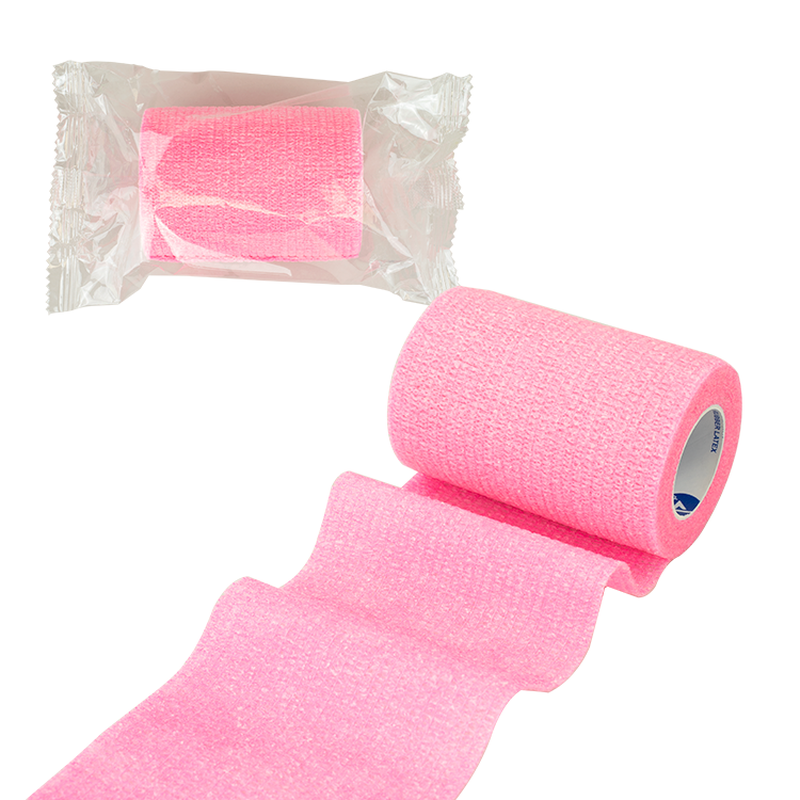 dynarex sensi wrap self adherent bandage rolls not made with natural rubber latex