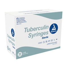 Dynarex Tuberculin Non-Safety Syringe - Luer Slip