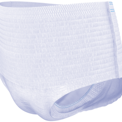 unisex adult absorbent underwear tena proskin overnight super pull on with tear away seams large disposable heavy absorbency packaging type case