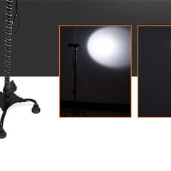 old peoples cane medical crutches folding led safety walking stick collapsible telescopic folding cane elder cane