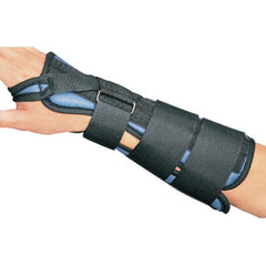 Wrist Brace ProCare Aluminum / Foam / Tricot Left Hand Black Small