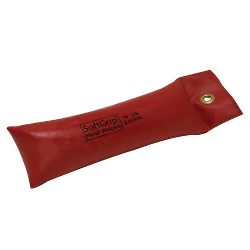 Softgrip Hand Weight 7.5 Lb Red