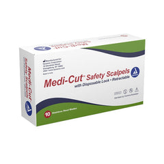 Scalpel #10 Disposable Bx/10 Generic W/ Disposal Lock All Care Store