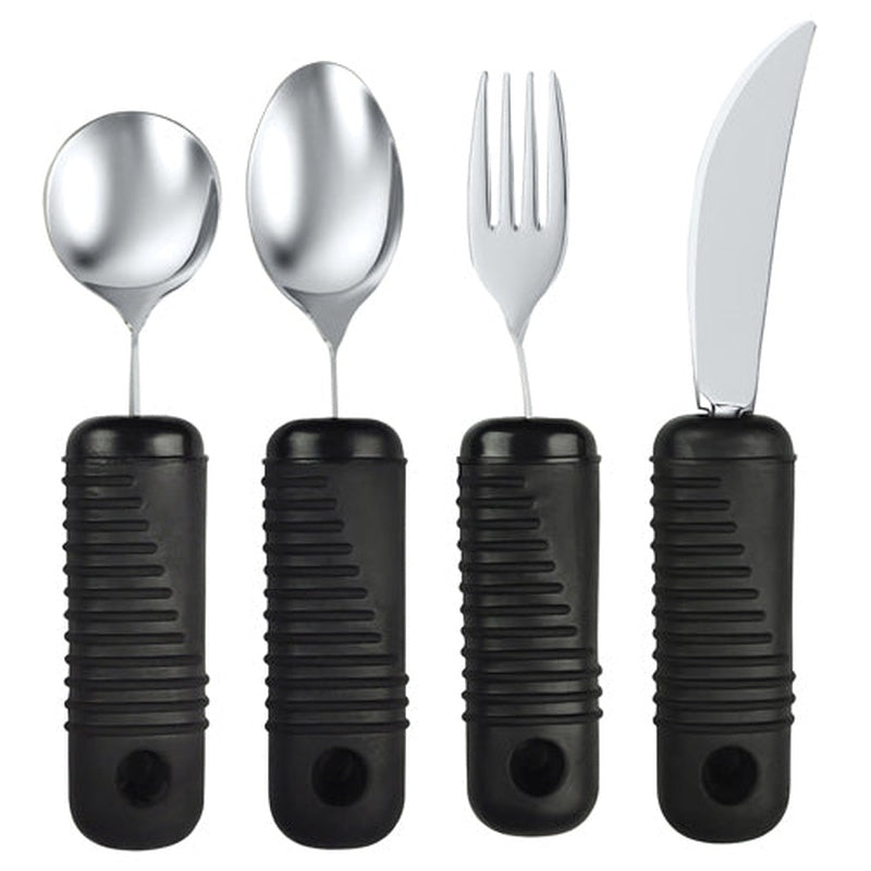 Make Eating Easier Big Grip Utensil Set Blue Jay Brand All Care Store