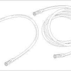Suction Tubing Kit Gomco Clear 1/4 Inch I.D. 1 1/2 Foot Length / 6 Foot Length PVC Sterile