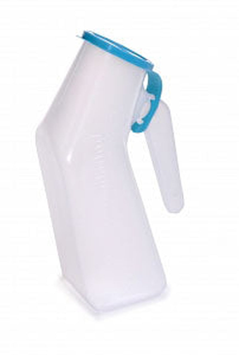 Urinal Male Translucent Reusable Autoclavable Blue Cap All Care Store
