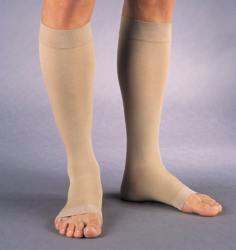 Jobst Relief 20-30 Knee-hi Open-toe Medium Beige (pair)