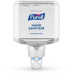 Hand Sanitizer Purell Healthcare Advanced Gentle & Free 1,200 mL Ethyl Alcohol Foaming Dispenser Refill Bottle