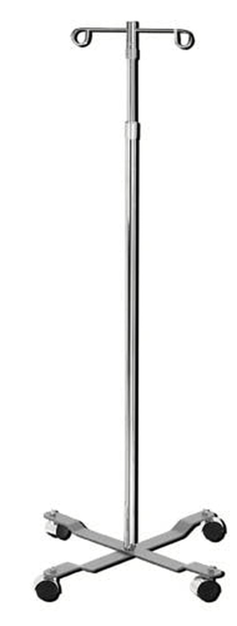 I.v. Stand 2 hook 4 Leg All Care Store