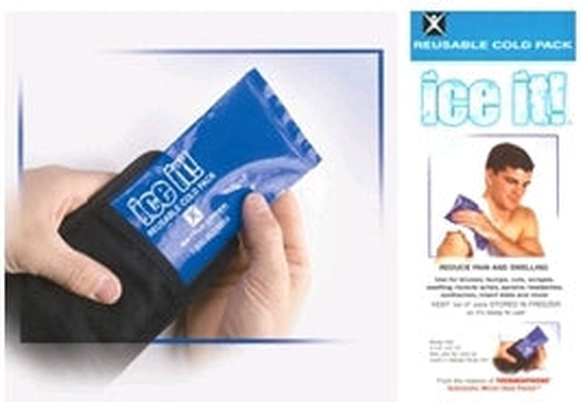 Ice It Cold Pack 6X18 Wcover Strap