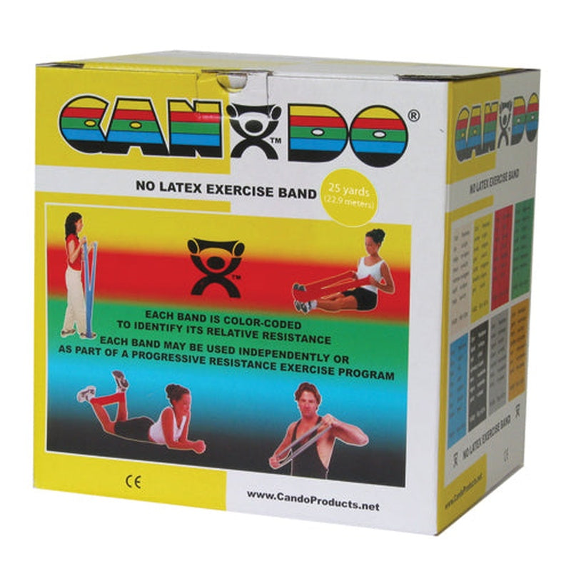 Cando Band Non-latex Yellow X-light 25 Yard