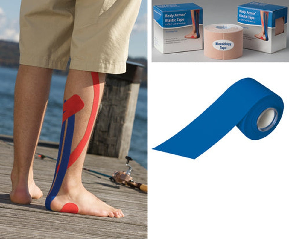 Kinesiology Tape 2 x 15ft Blue All Care Store
