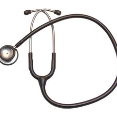Stainless Steel Stethoscope Adult Black