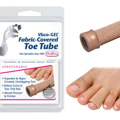 Visco gel Fabric covered Toe Tube Large All Care Store