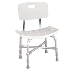 Bath Bench Heavy Duty With Back Bariatric (kd) Each All Care Store