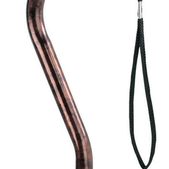 Carex Designer Offset Cane - Bronze