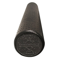 Cando Foam Roller Black Compos Extra Firm Round 6 X 36
