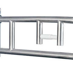 Flip-up Grab Bar Peened Stnless Steel W/integrated Tph