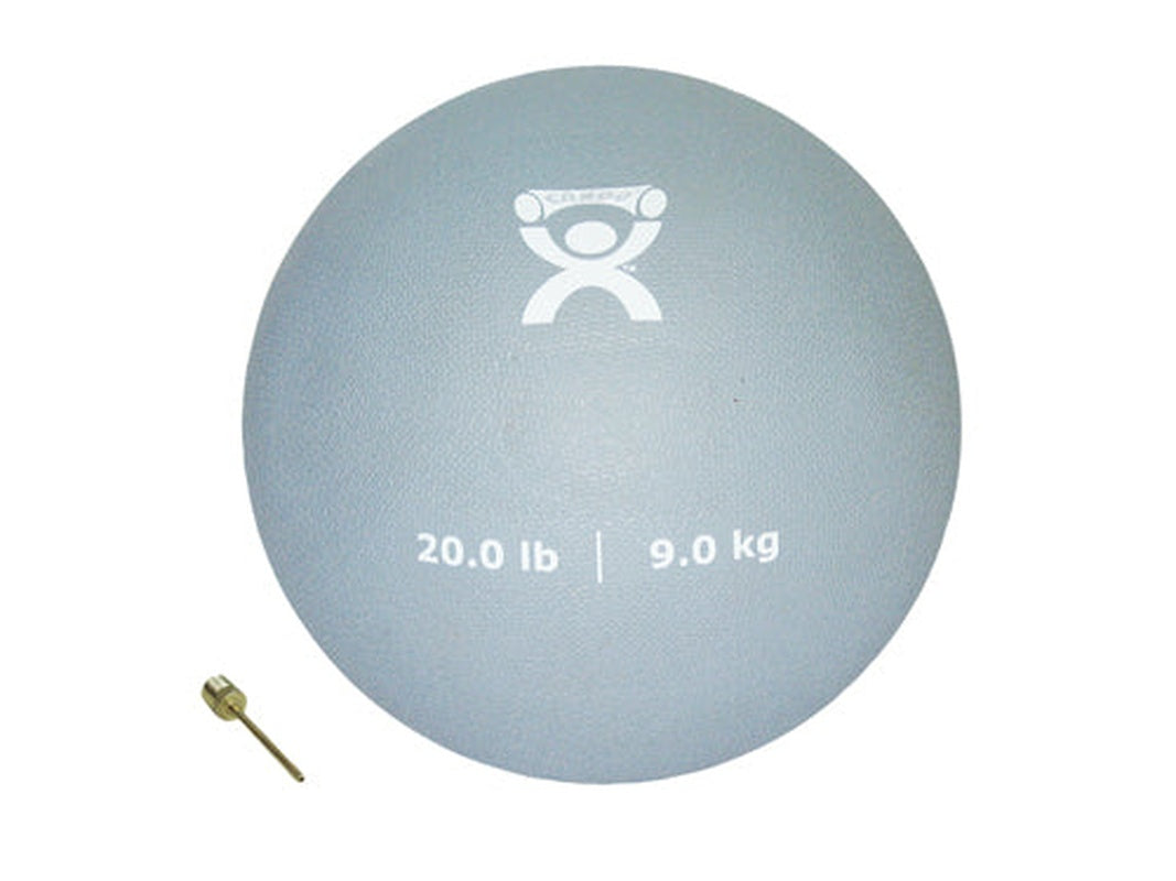 Plyometric Rebounder Ball 20 Lb. Silver 9 Diameter
