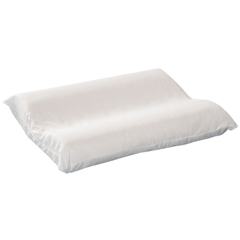 Contoured Foam Cervical Pillow Standard W/white Cover All Care Store
