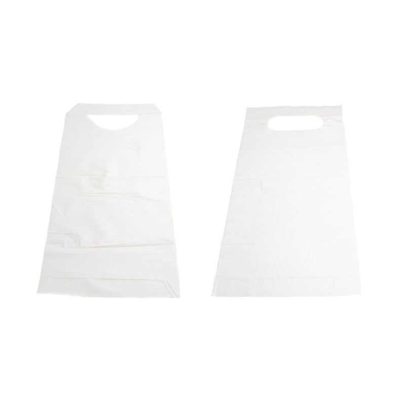 dynarex disposable adult lap bibs