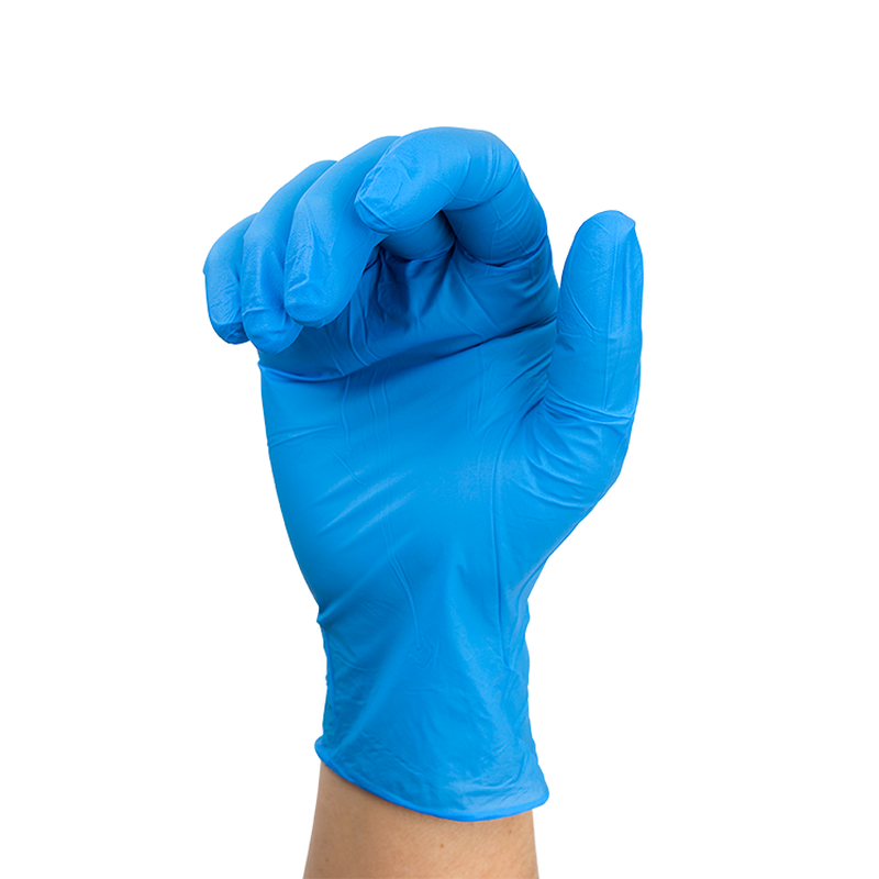 nitrile exam gloves in a bag 2