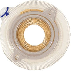 Ostomy Barrier Assura Xpro Precut, Extended Wear Silicone Based Adhesive 40 mm Flange Green Code System Synthetic Resin 7/8 Inch Opening
