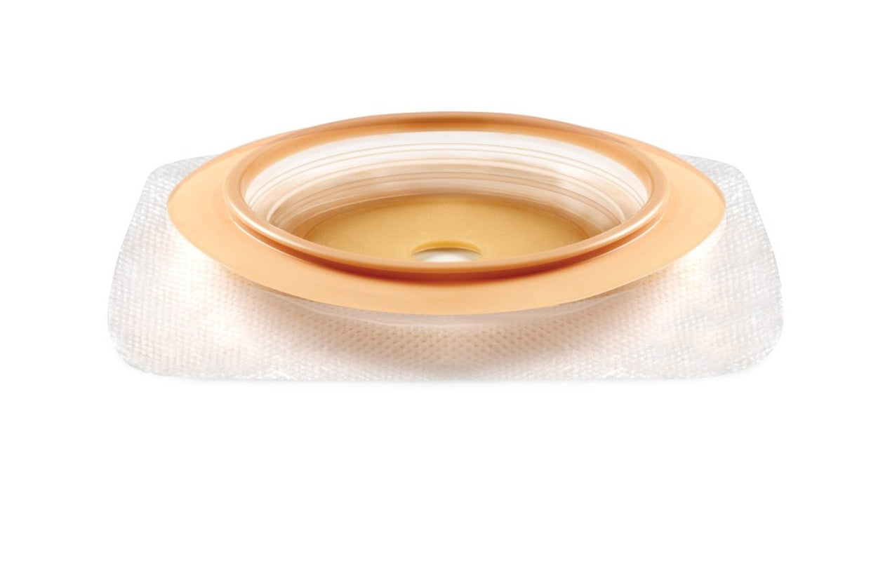 Ostomy Barrier Natura Trim to Fit Durahesive Adhesive 57 mm Flange Sur Fit Natura System Hydrocolloid 1/2 to 1 1/4 Inch Opening