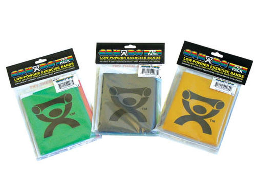 Cando Band Pep Packs Moderate (grn Bl Blk)