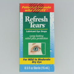 Eye Lubricant Refresh Tears 1 oz. Eye Drops