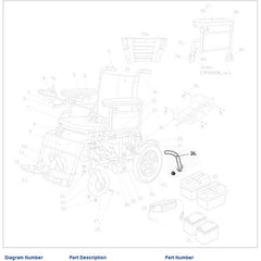 Drive Medical Anti-tipper For Cirrus Plus Wheelchairs