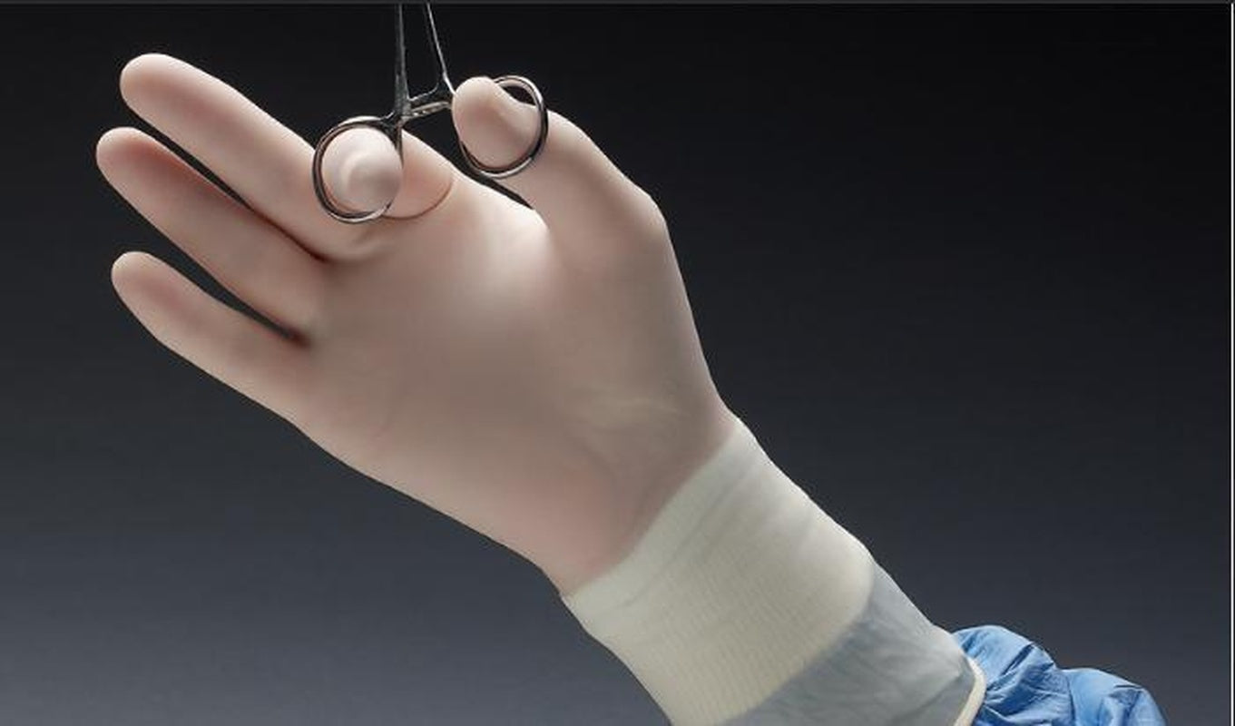 Surgical Glove Protexis PI Micro Size 7 Sterile Polyisoprene Standard Cuff Length Smooth Cream Not Chemo Approved