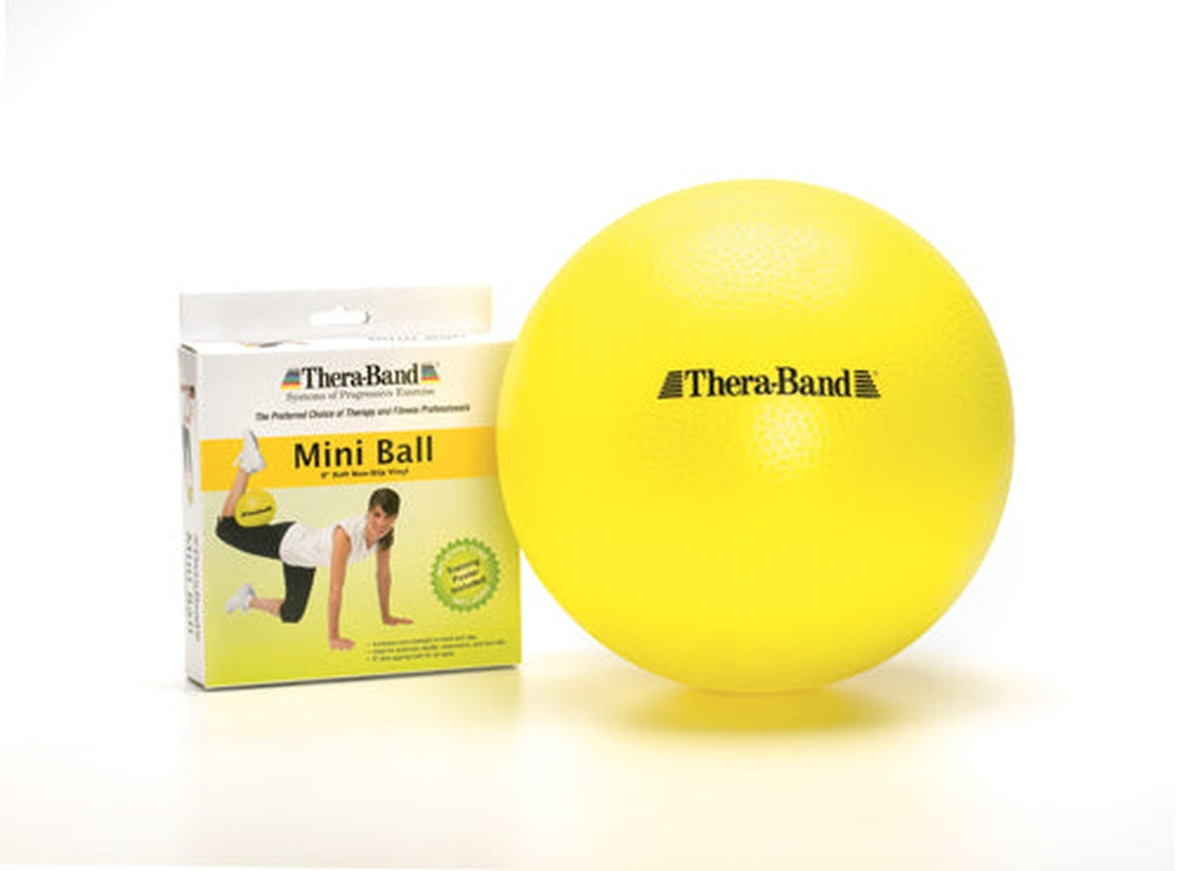 Theraband Mini Ball Yellow 9 Diameter All Care Store