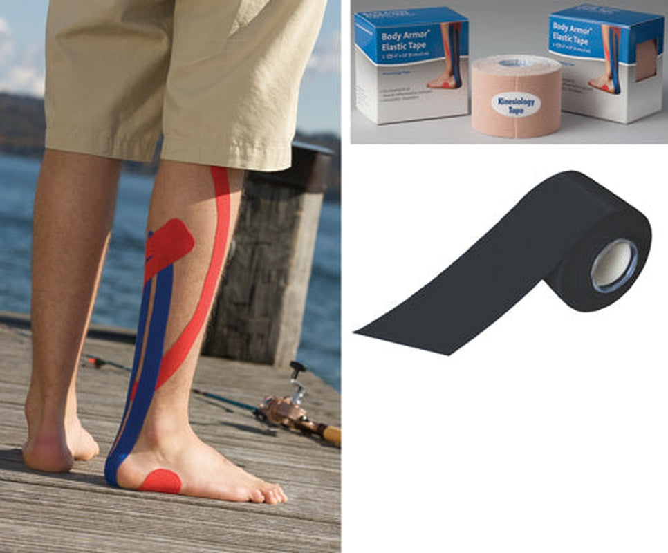Kinesiology Tape 2 x 15ft Black All Care Store