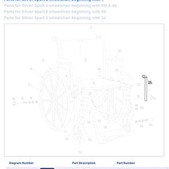 Drive Medical Full Arm Assembly For Drive Silver Sport Right 1ea