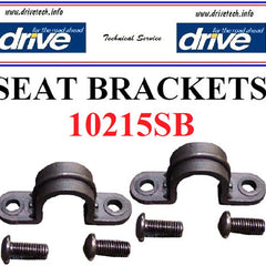 Seat Brackets (3) And Hardware For 11053a/b Rollators