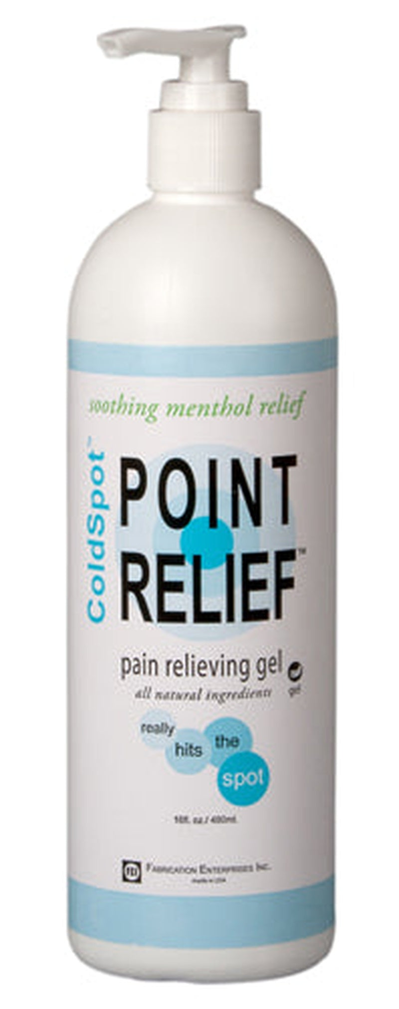 Point Relief Coldspot Pain Relief Gel 16oz Pump