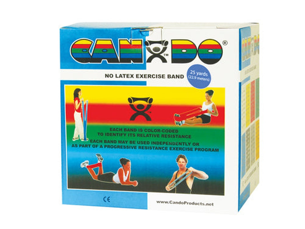 Cando Band Non-latex Blue Heavy 25 Yard