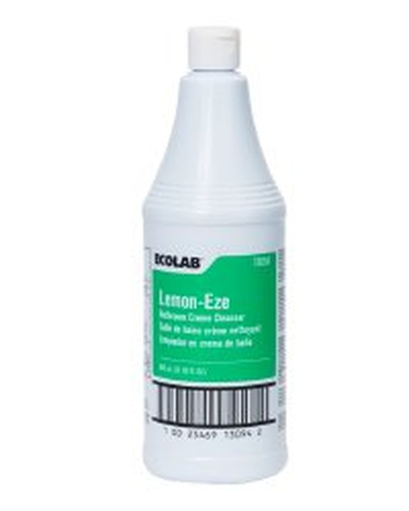 Lemon Eze Surface Cleaner Manual Squeeze Cream 32 oz. Bottle Lemon Scent NonSterile