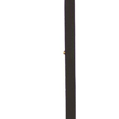 Deluxe Adjustable Cane Offset W/wrist Strap-black