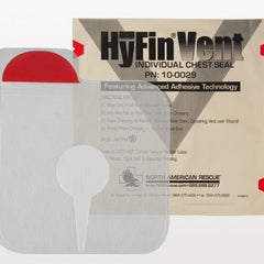 Chest Wound Seal HyFin Individual 6 X 6 Inch 1 per Pack NonSterile