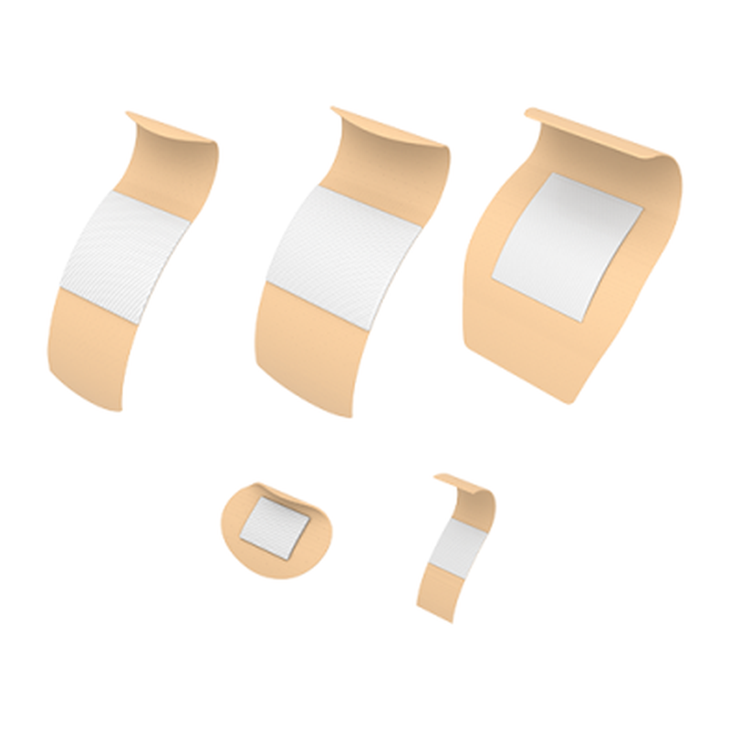 Sheer Plastic Adhesive Bandages - Sterile