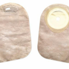 Ostomy Pouch Premier One Piece System 9 Inch Length Oval, Flat, Trim to Fit 2 1/2 to 3 Inch Stoma Closed End