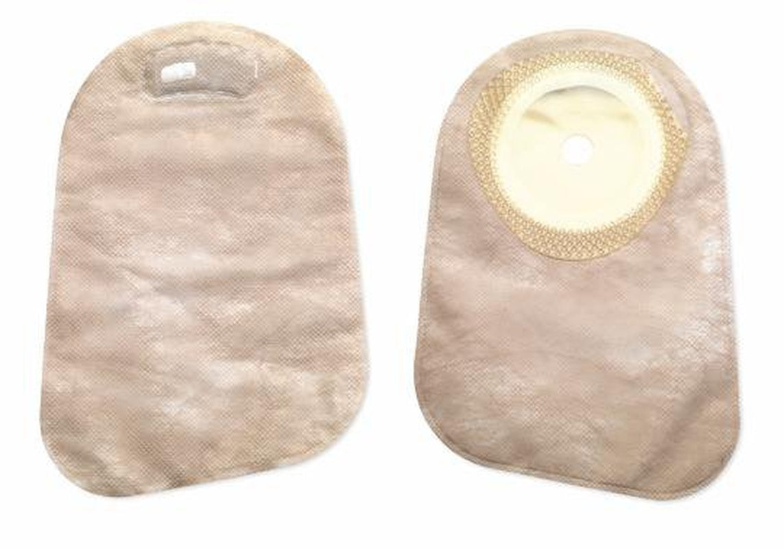 Ostomy Pouch Premier One Piece System 9 Inch Length Oval, Flat, Trim to Fit 2 1/2 to 3 Inch Stoma Closed End