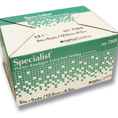 Specialist Plaster Bandages Fast Setting 6 X5yds Bx/12 All Care Store