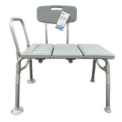 Bathroom Perfect Transfer Bench W/back Blue Jay Each All Care Store