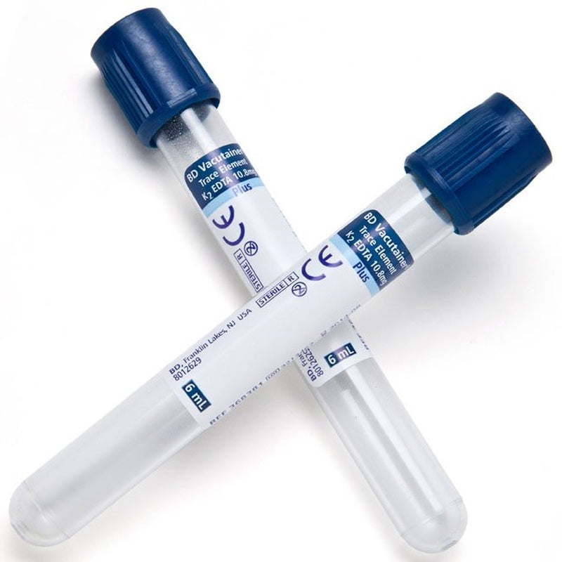 BD Vacutainer SPC Plus Venous Blood Collection Tube K2 EDTA Additive 6 mL BD Hemogard Closure Plastic Tube